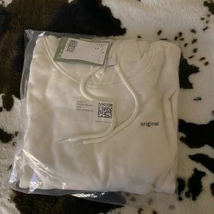 H&M cream original hoodie